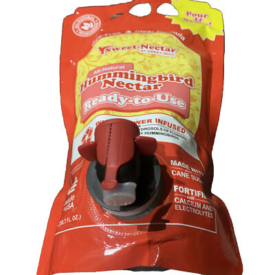 Sweet-Nectar 8000389 Hummingbird Nectar for Sucrose 1.5 Litre - Ready to Use