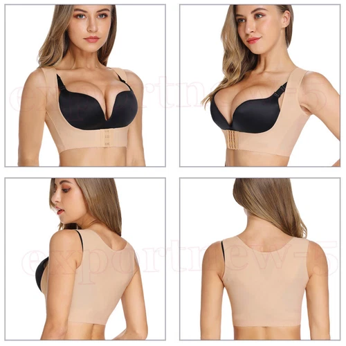Adjustable Women Back Support Belt Posture Corrector Brace Shoulder Health Care - Picture 9 of 24