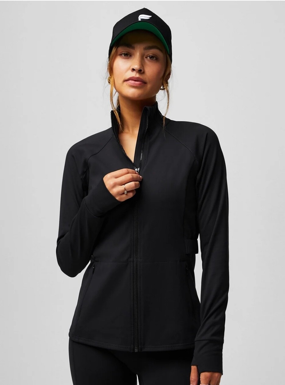 Fabletics Trinity Performance Jacket Women Small … - image 1