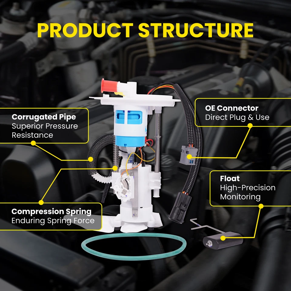 Fuel Pump Module Assembly for 06-09 Ford Explorer Sport Trac Mercury Mountaineer - Image 4 of 4
