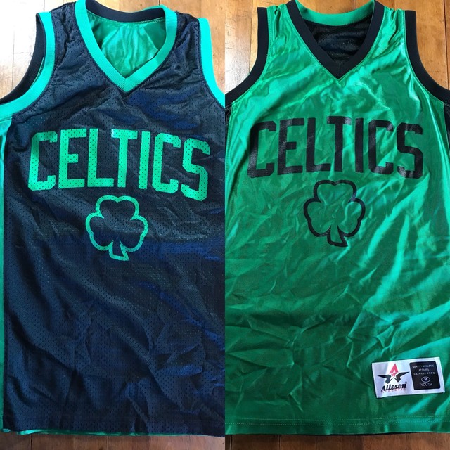 Boston Celtics 24 Reversible Swingman Jersey Youth Size Medium Green