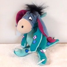 Disney Store Dinosaur EEYORE Bean Bag Beanie Plush Winnie the Pooh NWT 8" Gift