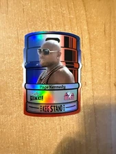 2024 Leaf Blue Mountain State - Page Kennedy - RWB Keg Stand Die Cut 10/10