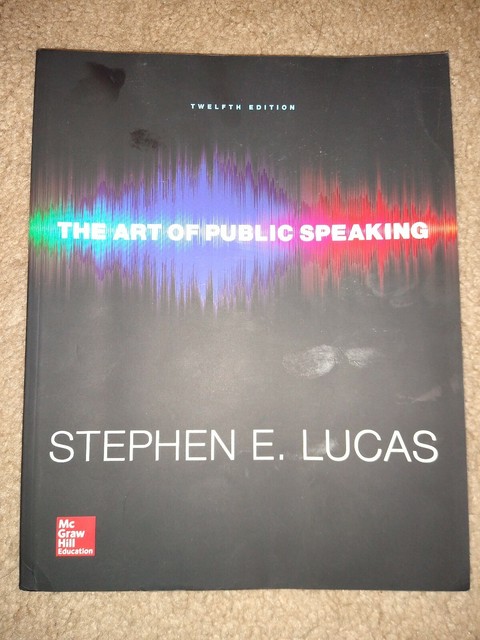 The Art Of Public Speaking Stephen Lucas Pdf