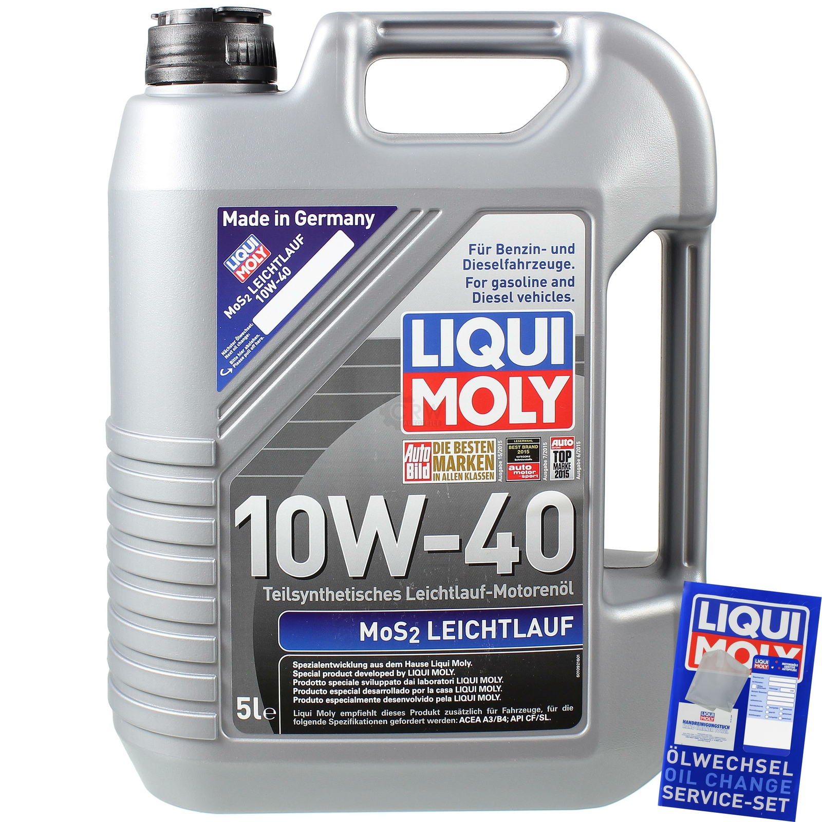 ZESTAW INSPEKCYJNY FILTR LIQUI MOLY OIL 5L 10W-40 do Fiat Marea 185_ 1.9 TD 75 185-pokaż oryginalną nazwę Bardzo popularne