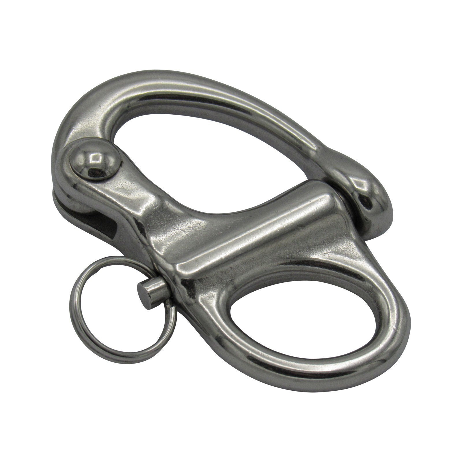 Fixed Snap Shackle Stainless Steel 70MM (Quick Release Captive Pin Carabiner)