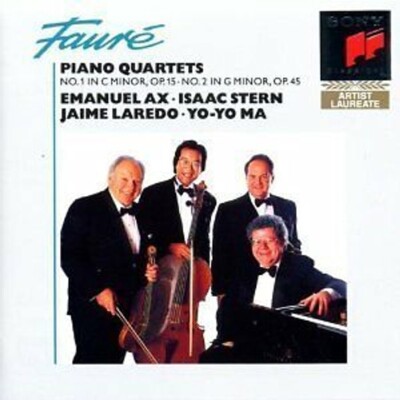 Faure: Piano Quartets 1 & 2  Isaac Stern Jaime Laredo Yo-Yo Ma Emanuel Ax Neu