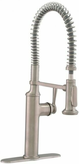 Kohler Sous Single-Handle Semi-Professional Kitchen Sink Fau