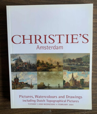 2004 February 3 & 4 CHRISTIE S AMSTERDAM Auction Book Pictures & More (MH155)