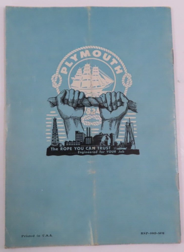 Useful Knots and How to Tie Them 1946 Plymouth Cordage Company Illustrated - Picture 6 of 9