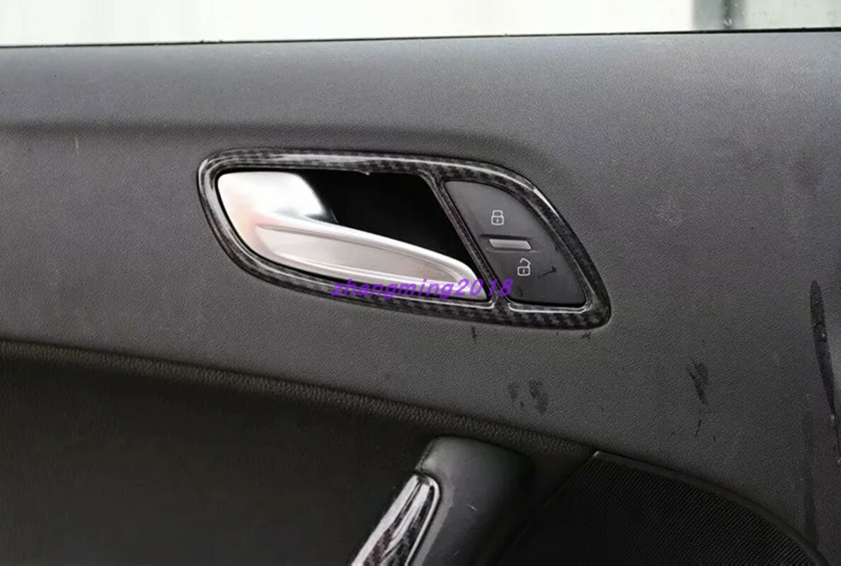 18PCS Carbon Fiber Style Interior decoration kit For Audi TT 20082014