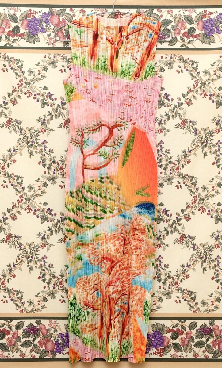 PLEATS PLEASE ISSEY MIYAKE - ピンクさくら Issey Miyake Pleats Please Inspired Colorful Sakura Floral