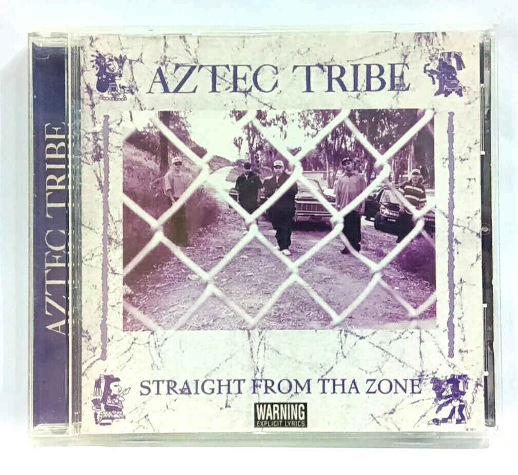 CD) Aztec Tribe – Straight From Tha Zone, US Press, BBR96, Album