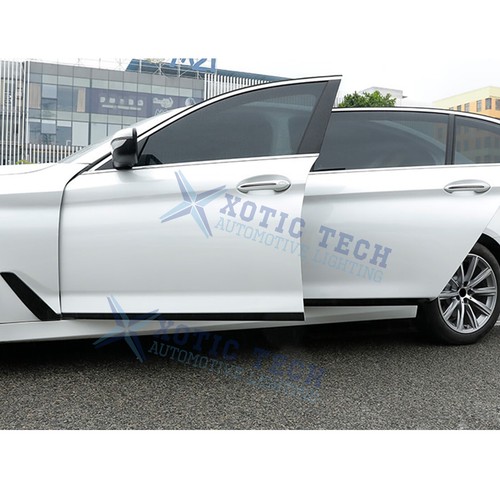 Sporty Black Door Handle Strip Cover Trim For BMW 5 Series F10 F11 F18 2011-2017 - Picture 11 of 12