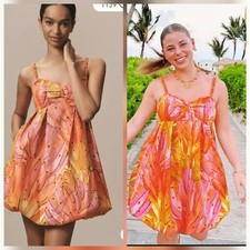 XL Farm Rio Bubble Heml Minidress