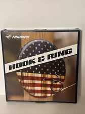 Hook And Ring Game Triumph American Flag Backboard BRAND NEW IN BOX