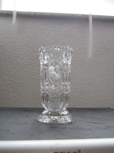 Kristallglas Vase, Bird Vase, 15cm hoch, 7cm breit, Nachtmann, Germany - Bild 2 von 9