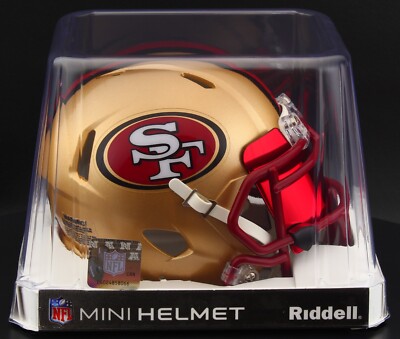 SAN FRANCISCO 49ers NFL Riddell SPEED Mini Football Helmet w/ EYE ...