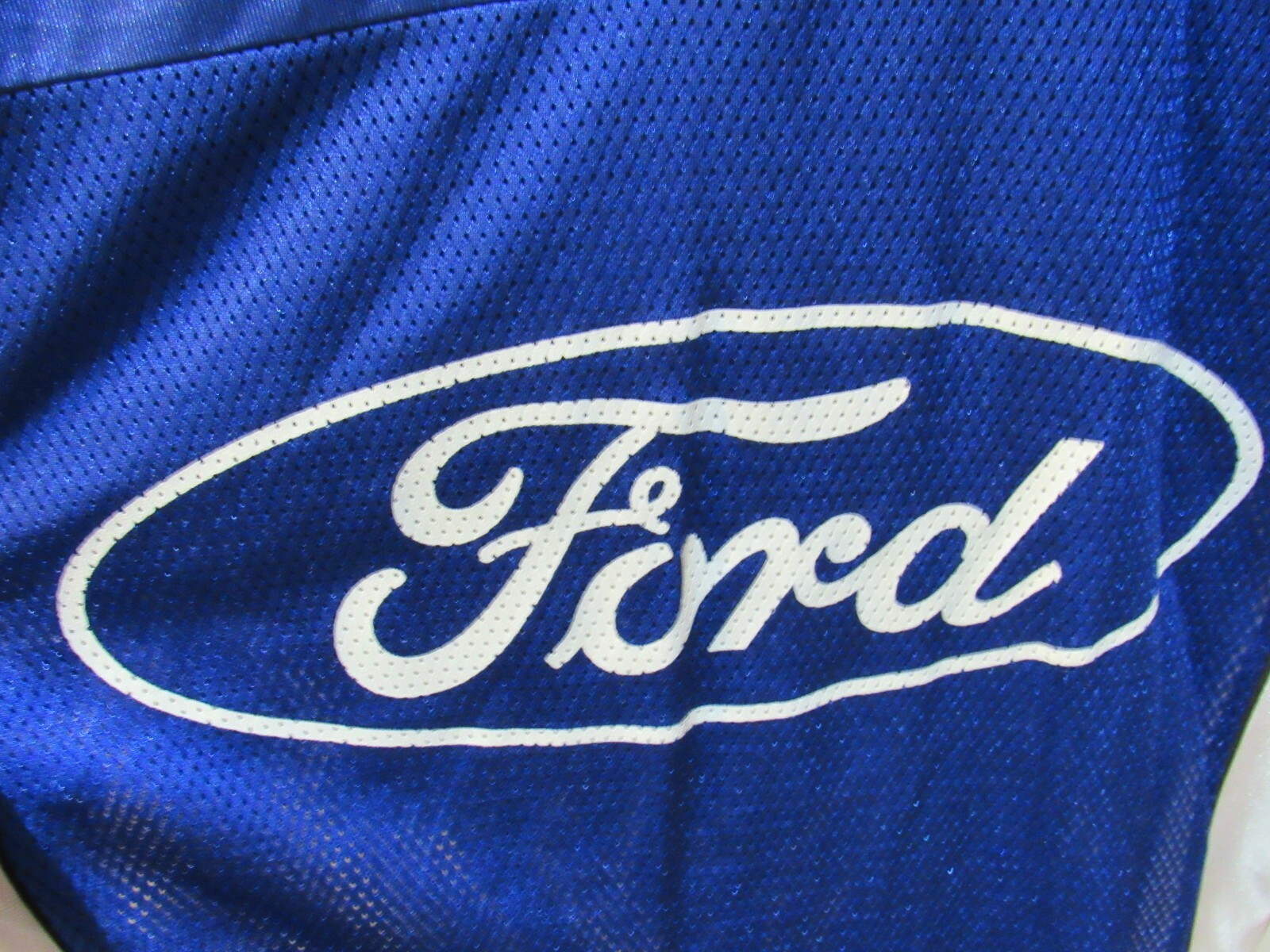 Ford Motors Football Jersey Shirt Men Medium Blue Whi… Gem