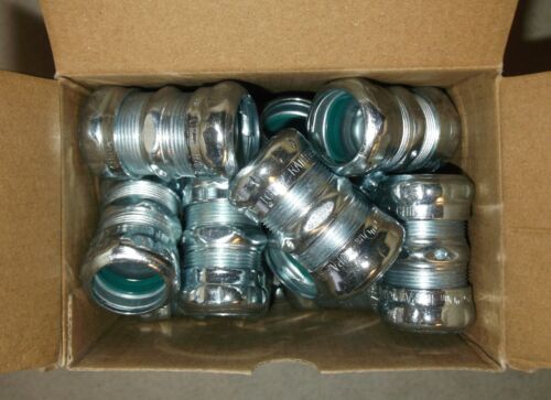 TOPAZ 662SRT 3/4 INCH EMT COUPLINGS COMPRESSION TYPE BOX OF 25 ELECTRICAL NEW - Picture 6 of 6