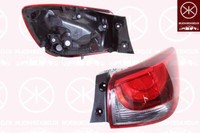 Neu RüCklicht Lampe - Rh - Ohne Basis - Passt FüR Mazda 2 (Dl, Dj) 2014-2018
