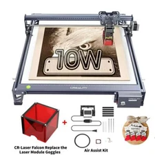 Creality Laser Engraver 10W Laser Cutter for DIY Gifts Cut Machine w/Air Assist