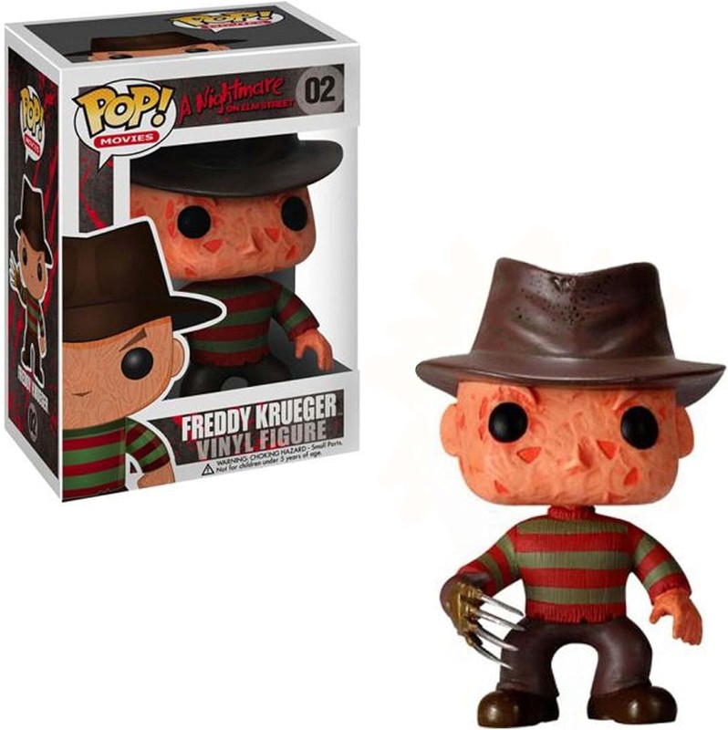 POP MOVIES - FREDDY KRUEGER  3.75" POP VINYL FIGURE FUNKO 02 NEW IN BOX