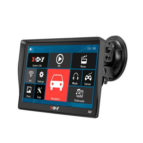 XGODY 9'' Zoll GPS Navigationsgerät LKW PKW Navi Navigation DE EU Karten 16GB - Bild 12 von 12