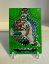 MALACHI CORLEY - 2024 Mosaic Green Fluorescent Rookie RC /10