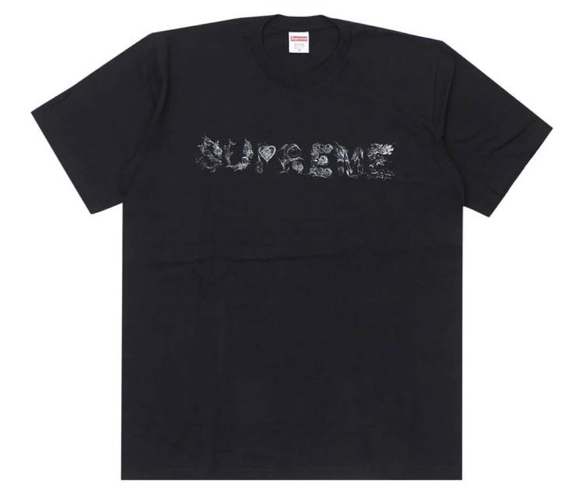 Grand T shirt noir Supreme « Morph/Keegan Dakkar »