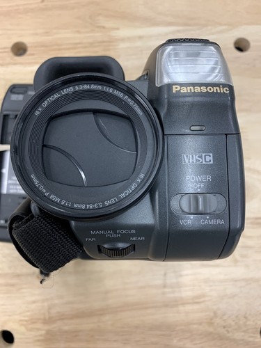 Panasonic ~ Palmcorder IQ ~ VHSC ~ PV-D406 Camcorder. Funktioniert super!! - Bild 8 von 12
