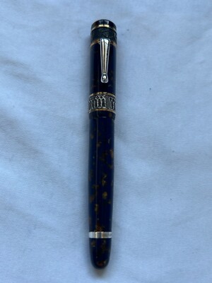 Delta Venezia Limited Edition 1229 Fountain Pen, 18K B Nib-Mint
