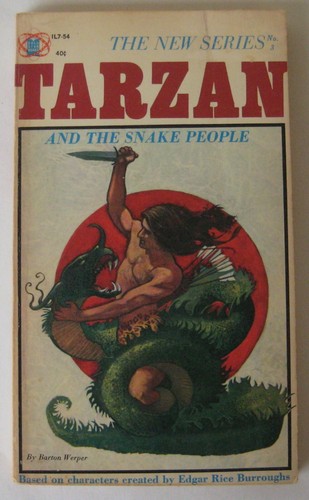 TARZAN THE (UNAUTHORIZED) NEW SERIES by Barton Werper VOL 1-5 Lot 1965 - Imagen 3 de 5