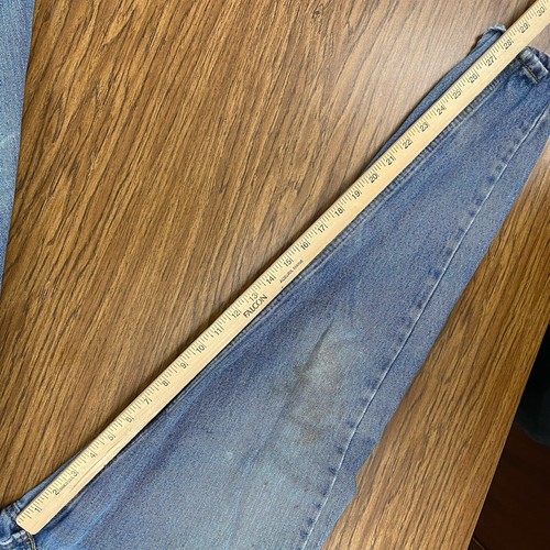 Levi’s 550 33x30 Denim Blue Jeans Faded Zipper - Bild 5 von 8