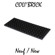 Lego 3027 - 1x Brique Plaque / Plate 6x16 - Noir / Black - NEUF