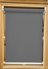 Dachfenster-Rollo Sichtschutz Haltekrallen kompatibel mit Velux GGL GHL GPL grau