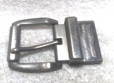 Levi Strauss  Co Reversable Clamp Roller Replacement Buckle Dark Color Great