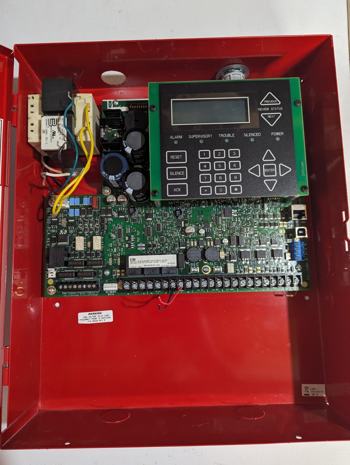 Silent Knight 6700 Fire Alarm Control Panel 783196014203 eBay