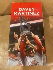 2020 DAVEY DAVE MARTINEZ BOBBLEHEAD SGA WASHINGTON NATIONALS 2019WS NEW MIB !
