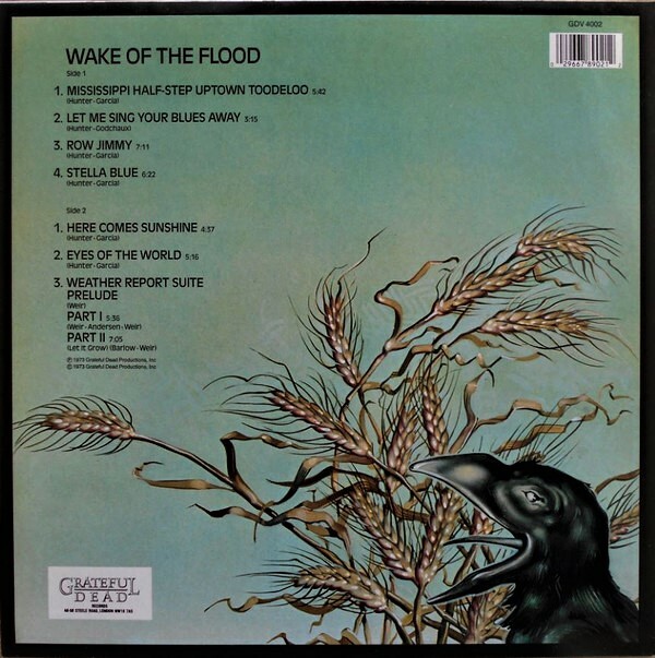 GRATEFUL DEAD • Wake of the Flood (1988 vinyl) NEW & SEALED! Made