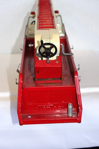 Vintage 1975 Tonka Pressed Steel #32202 Aerial Ladder Fire Truck - Picture 5 of 9