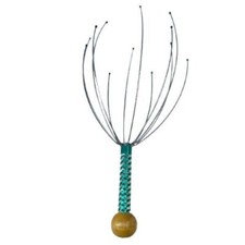 Head Neck Scalp Massager Massage Octopus Equipment Stress Release Relax Tool
