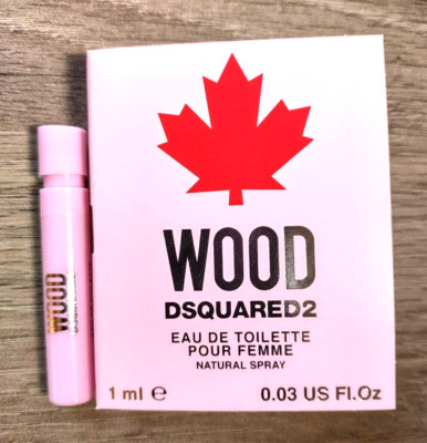 DSQUARED2 WOOD   Women's Feminine, Sparkling Floral Woody Scent Spray (1 mL)