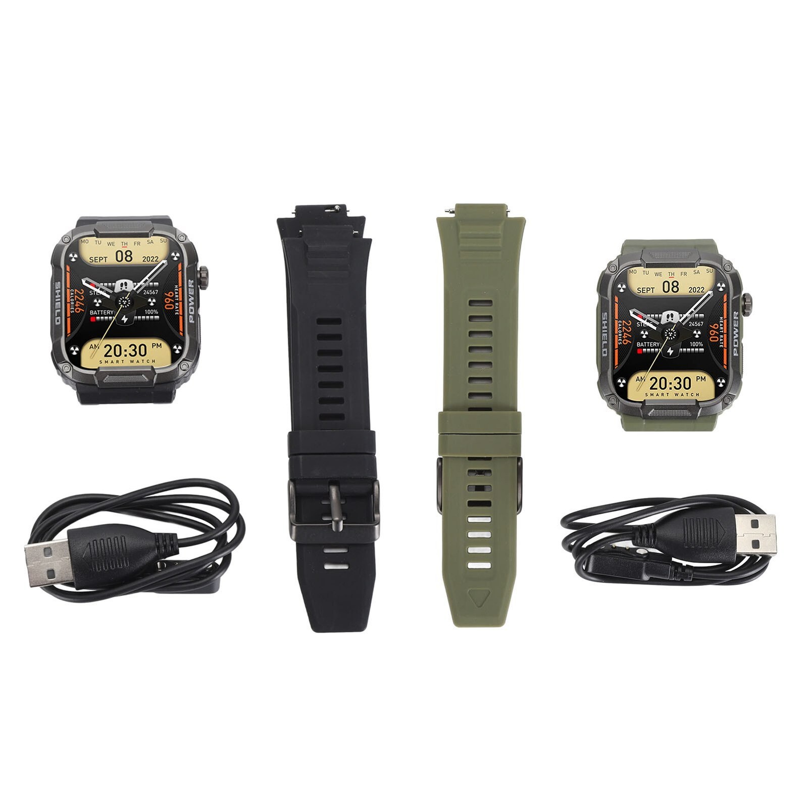 1.85 Inch Sport Smartwatch with 5.2 Music Playback Touchscreen