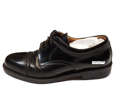 Johnson and Murphy Passport Men\'s Black Leather Shoes Size 11.5 M Made in Italy Johnston & Murphy Passport Men main image 4