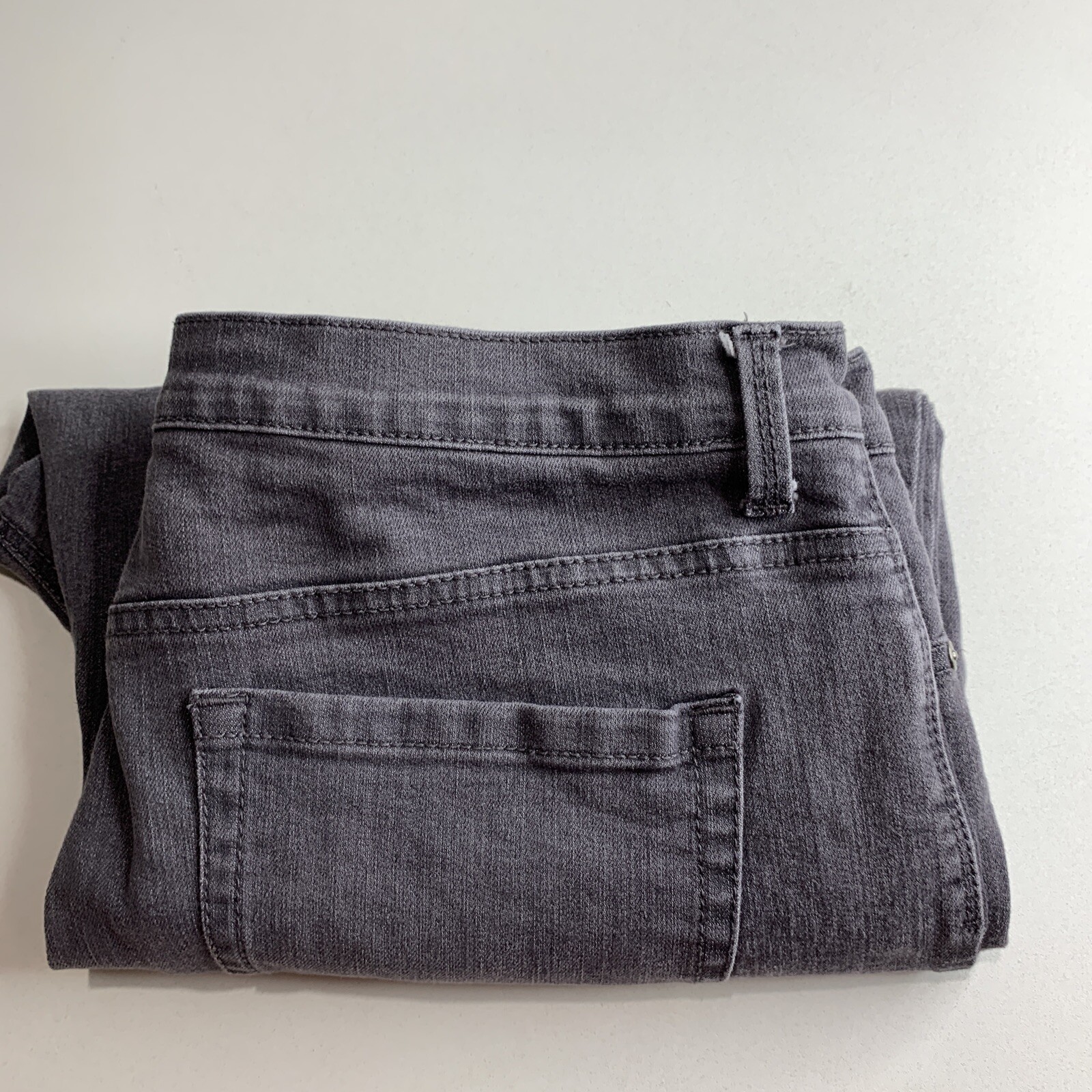 Gloria Vanderbilt Jeans Womens Missy 14 Gray Denim Amanda Pants Casual