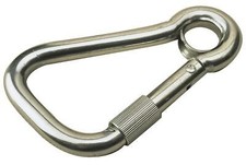 Sea-Dog Line Locking Asymmetrical Snap Hook With Eye Insert, s.s. locking...