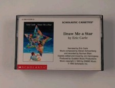 Draw Me A Star By Eric Carle Cassette 1992 Scholastic TESTED