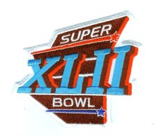 NFL Super Ciotola Xl-Ii Superbowl Sb 42 Maglia Toppa Ny Giants da Stiro Toppa