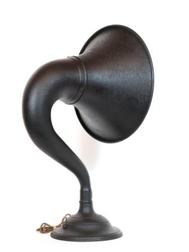 Mint, Working 1924 Atwater Kent Model M Black Horn Speaker For Breadboard Radio - Picture 2 of 10